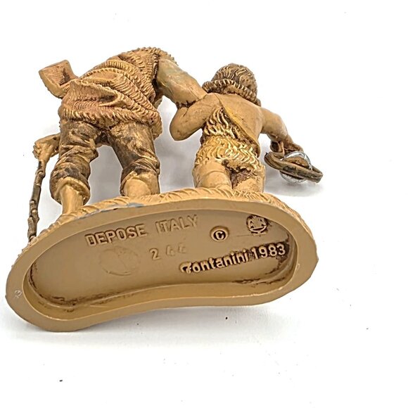 Vintage Fontanini Heirloom Depose Made Italy 1983 Small Nativity Figures 9 pcs - Picture 10 of 16